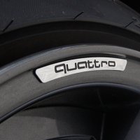 [몽스카]AUDI QUATTRO 휠 스티커 엠블럼 콰트로 스티커