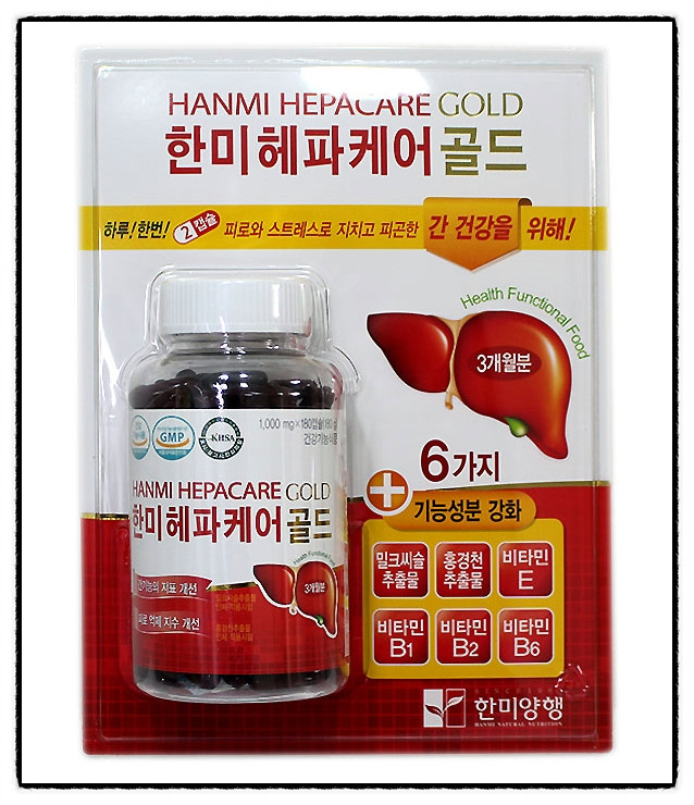 [한미] 한미 헤파케어 골드 1000mg x 180캡슐 /코스트코