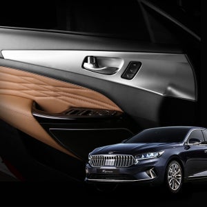 k7 프리미어 튜닝 용품 실버 도어캐치 커버