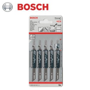 보쉬 목재용직소날 T111C (5PCS) 중간 연목 목심합판 건축 목재