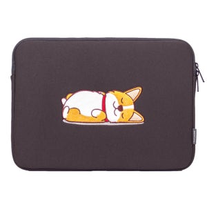 인트존 노트북 파우치 캐릭터 가방 갤럭시북6 프로 LG그램 맥북 케이스 코기 33.78cm