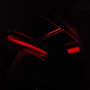 자동차 RGB 파노라마 썬루프 무드등 LED 음악 소리반응 무선리모컨 풋등