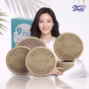 코코넛오일 샴푸바 머리감는비누100g 5개 고체 비듬샴푸 약알칼리성 탈모샴푸바 가려움해결