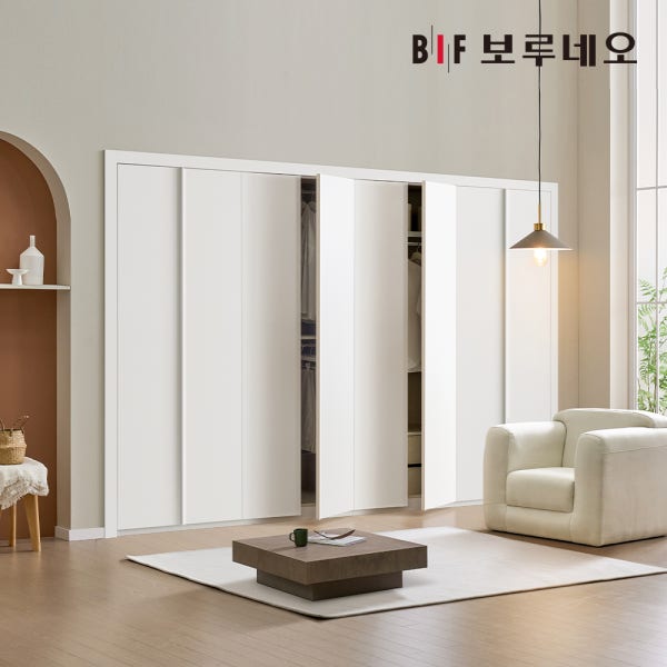 보루네오 안방 붙박이장 네오 여닫이 30cm 맞춤 가구 E0등급