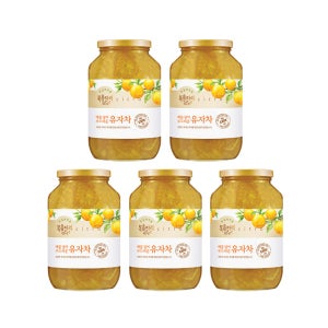 복음자리 유자차 1kg, 5개