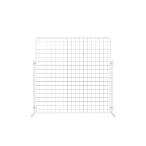 위드금창 메쉬망(철망) 진열대 900x900mm 화이트 / 휀스망 매장 제품 소품 진열