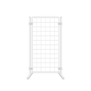 위드금창 메쉬망(철망) 진열대 300x600mm 화이트 / 휀스망 매장 제품 소품 진열