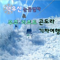 덕유산SRT 눈꽃열차(무주덕유산곤도라 눈꽃산행) 국내 겨울 당일치기 기차여행(수서/동탄/평택지제 출발)