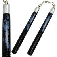 에이팩 아처리 아웃도어 헌팅 캠핑 드로잉 무술 호신용 MASTER CUTLERY NUNCHAKU HP1001-BLD 쌍절곤