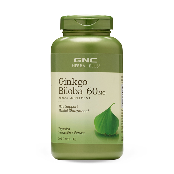 GNC <b>징코빌로바 60mg</b> (300캡슐)