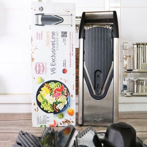 [N단독상품]독일 명품 베르너 V6 프리미엄 스테인레스 만능 채칼세트 스텐 고급 슬라이스