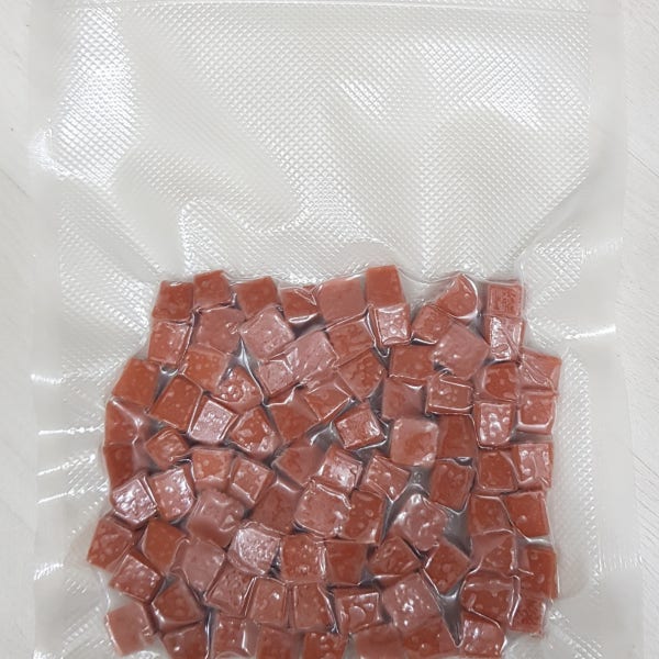 [대용량] 냉동 브라인쉬림프 168큐브150g 진공형 안시 구피 열대어먹이 치어사료 냉브 브라인슈림프