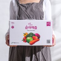 농축액 쓰지않은 과일 야채즙 야채수 100ml x 60포