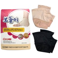 보들이 각질개선 보습 고신축 오픈타입 발뒤꿈치 케어 양말