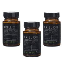 (영국)키키 크릴오일 KIKI Health Krill Oil 30Capsules 3병