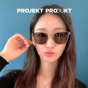 프로젝트프로덕트 SC-8 C1G 티타늄 골드 SC8 캣츠아이 선글라스