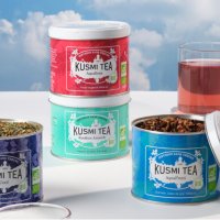 쿠스미티 유기농 아쿠아로사 메탈틴 100g KUSMI TEA