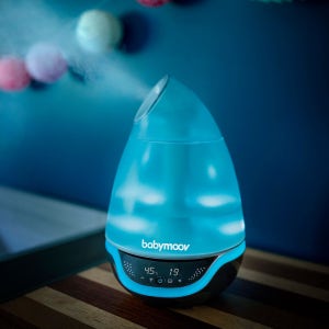 베이비무브 아기가습기 자동습도조절 컬러테라피 저소음 초음파 가습기 hygro+ 하이그로플러스