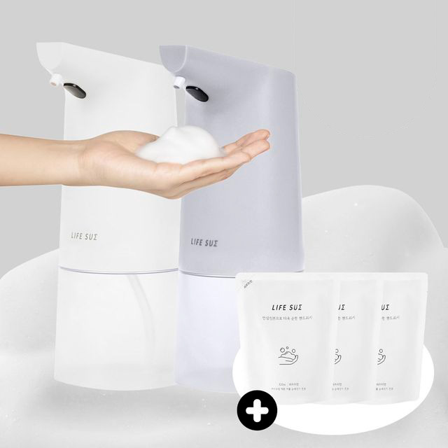 라이프썸 자동 거품 손세정기 (LFS-HA11)+핸드워시 3EA 2종 택1