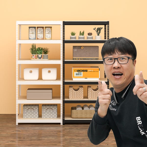 선반 수납선반 다용도 시스템 조립 팬트리 랙 다용도실 선반장 300300900 6단