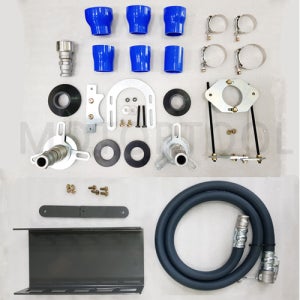 수입차전용 실리콘 호스 만능아답타 세트 아답터 전면 수직 장착 범용아답타 자바라 손상 방지