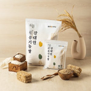 우리원 강대인생명의쌀 유기농 찹쌀현미 5kg /맛있는햅쌀 25년햇수확