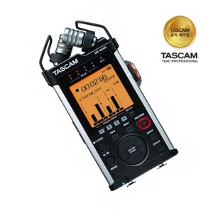 TASCAM DR-44WLB 휴대용녹음기 보이스레코더 Wi-Fi 원격제어