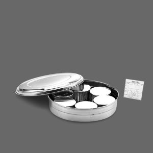 킹센스 급식용 27종 스텐 보존식용기 스텐 원형6P 급식 어린이집 유치원 업소용