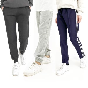 여성 트레이닝 겨울 기모 바지 조거 팬츠 트레이닝복 면츄리닝 빅사이즈