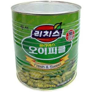 동서 리치스 슬라이스 오이피클 3kg