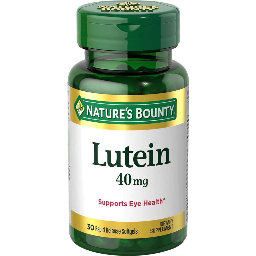 <b>Nature’s Bounty Lutein</b> 네이쳐스 바운티 루테인 40mg 30정