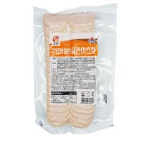 구르메델리 슬라이스햄 1kg 부침햄 햄슬라이스 샌드위치햄