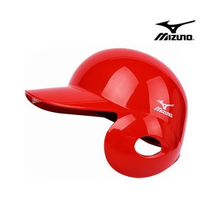 미즈노 외귀 타자 야구헬멧 우타-좌귀, 좌타-우귀 ( 레드 )