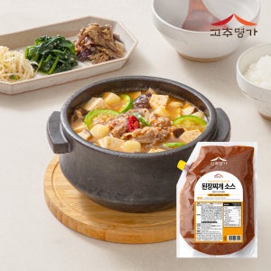 고추명가 된장찌개소스 재래식숙성 찌개용 식당업소용 고기집 가정집 2kg, 1개