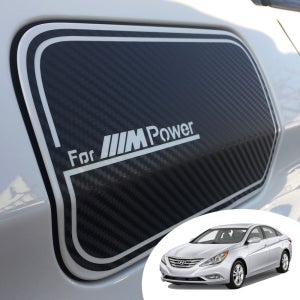 어른킹 YF소나타 주유구 포인트 컬러 레터링 데칼 스티커 카본 무광 유광 몰딩 마스크 필름 시트지