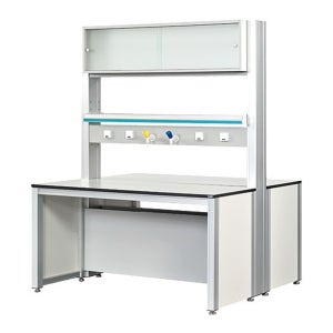 알루미늄 중앙 실험대 수납형 / BKA-D1515