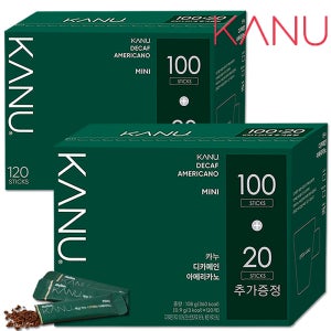 카누 미니 디카페인 120T 2개 총240T