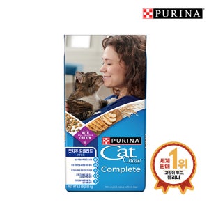 퓨리나 캣차우 고양이사료 컴플리트 전연령용 2.86KG 고양이 밥 먹이
