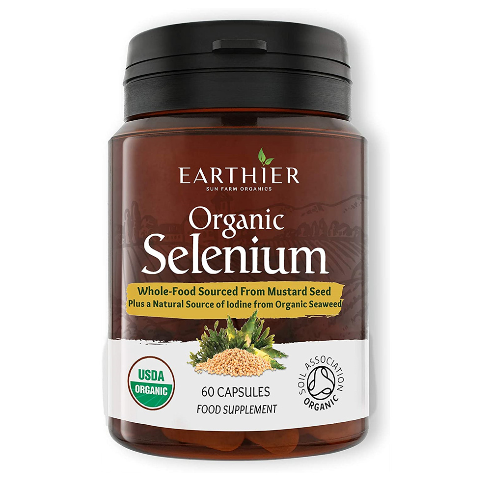 Earthier - <b>Selenium</b> 어시얼 <b>셀레늄</b> 200mcg 60캡슐