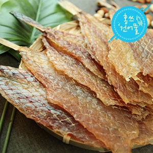 홍쓰건어물 꼬리아귀포300g,1봉