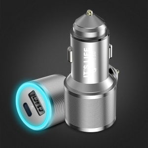 놀리토 QC3.0 + PD 36W 퀵차지 차량용 고속 충전기