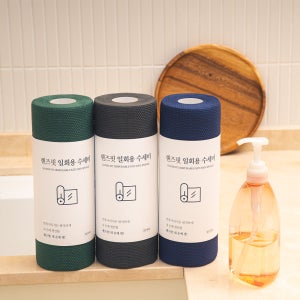 핸즈핏 일회용 수세미 60매 1롤