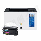 삼성 프린터 컬러 레이저 프린트 가정용 사무실 업무용 사무용 소형 프린트기 토너포함 이미지