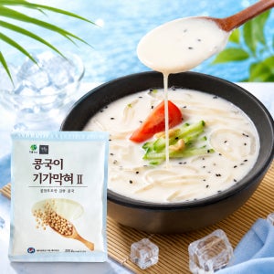 콩국수가루 초림단지묵 콩국이기가막혀 콩물 콩국 콩국물 콩고물 팥빙수 만들기