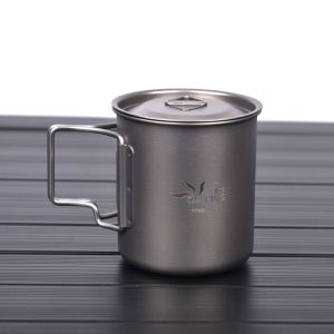초경량 티탄컵 420ml 등산컵 백팩킹 낚시
