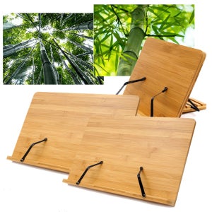 원목 나무 대나무 독서대 독서받침대 책받침대 휴대용 각도조절 북스탠드