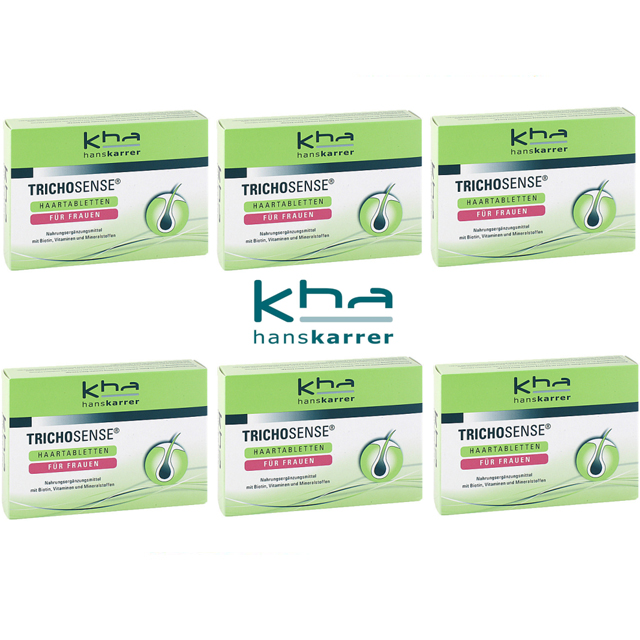 한스카러 <b>트리코센스</b> 여성용 6박스 SET 모발 손톱 강화 영양제