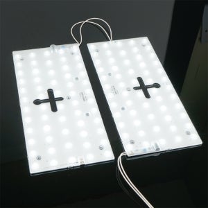 LED리폼모듈 사각방등 30w 기판1개 주광색 40 18cm 안정기 일체형 삼성패키지 플리커프리