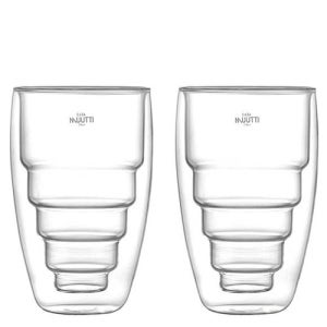 CASAMUUTTI 까사무띠 더블월 스칼라 유리잔 400ml (2P) / 글라스 이중잔