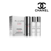 샤넬 알뤼르 옴므 스포츠 오 드 코롱 (휴대용1+리필2) 3X20ml (관부가세 포함)